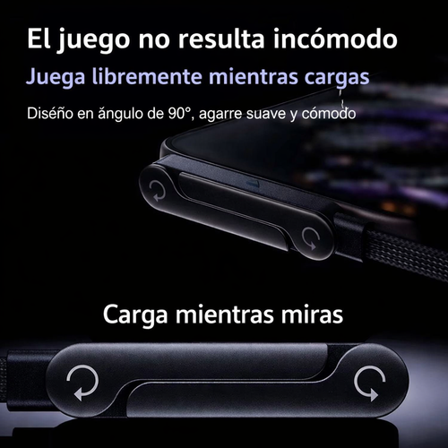 Cargador 240W plegable ultra rápido y resistente
