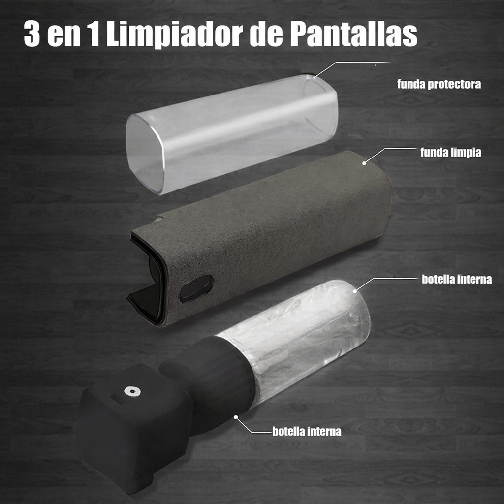 Pantallas impecables en 10 segundos